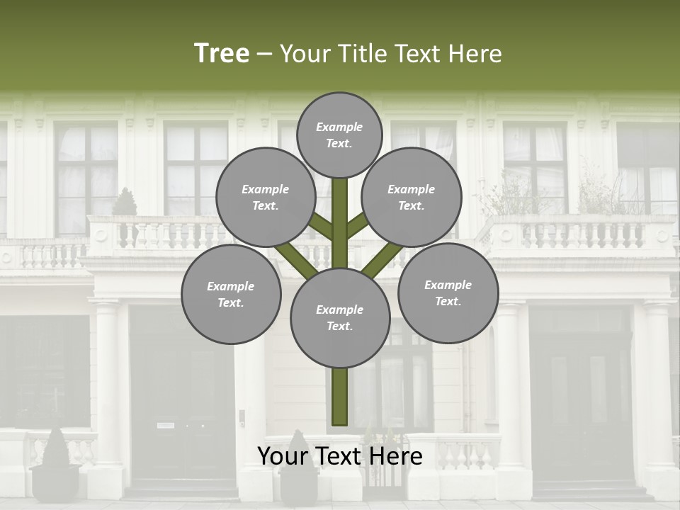 Structure English Construction PowerPoint Template