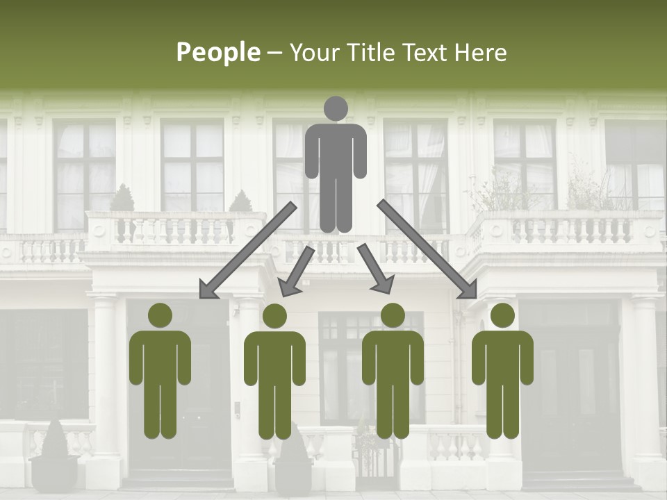 Structure English Construction PowerPoint Template