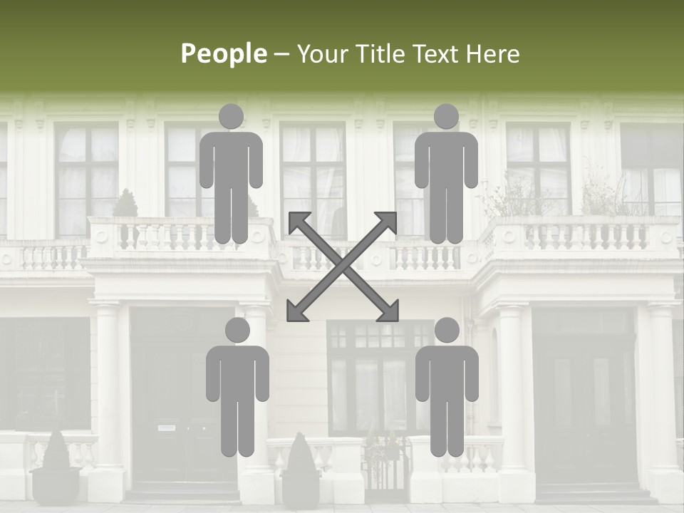 Structure English Construction PowerPoint Template