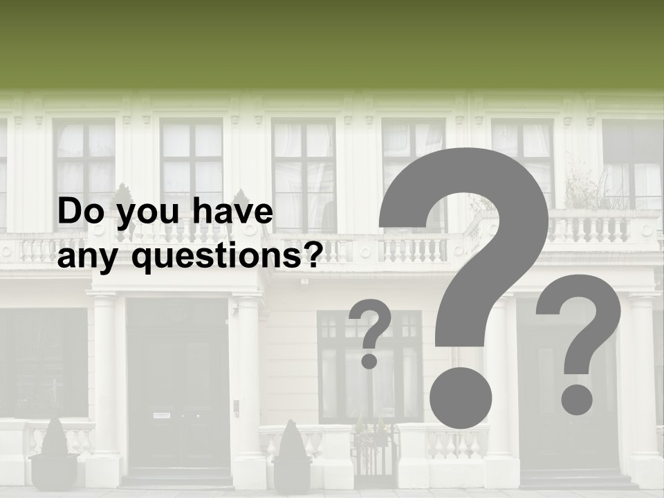 Structure English Construction PowerPoint Template