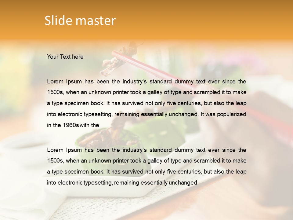 Insect Special Crispy PowerPoint Template
