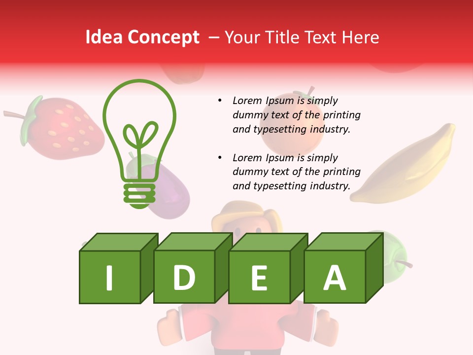 Vitamin Soup Health PowerPoint Template