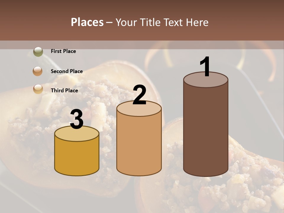 Quinoa Squash Stuffed PowerPoint Template