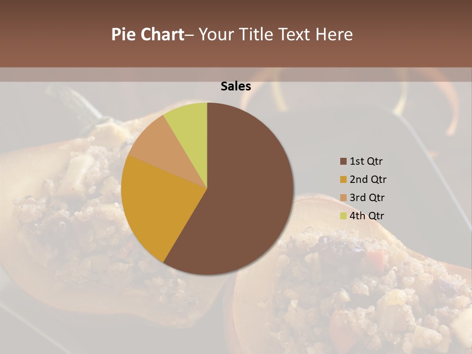 Quinoa Squash Stuffed PowerPoint Template