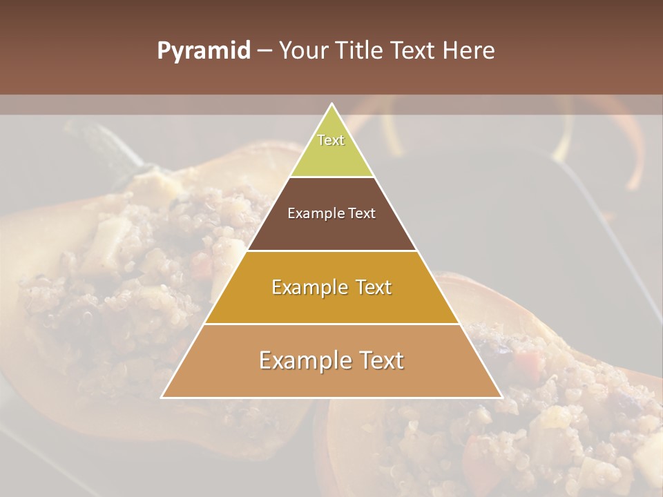 Quinoa Squash Stuffed PowerPoint Template