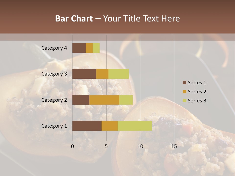 Quinoa Squash Stuffed PowerPoint Template