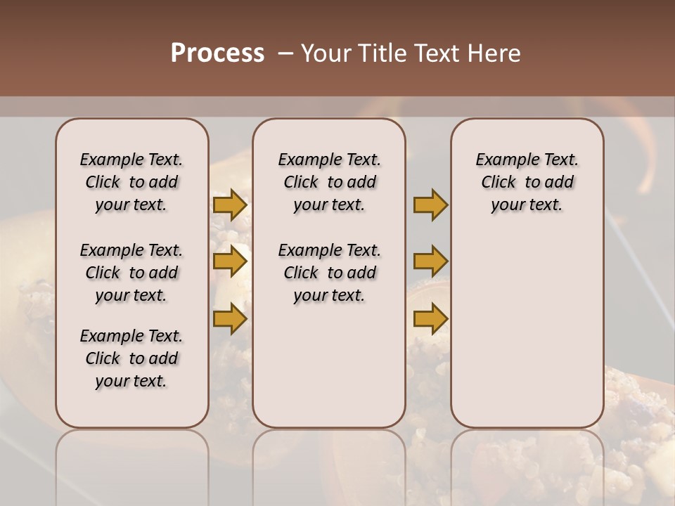 Quinoa Squash Stuffed PowerPoint Template