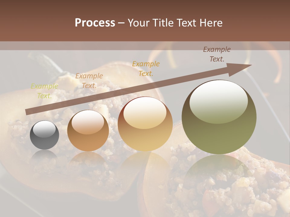 Quinoa Squash Stuffed PowerPoint Template