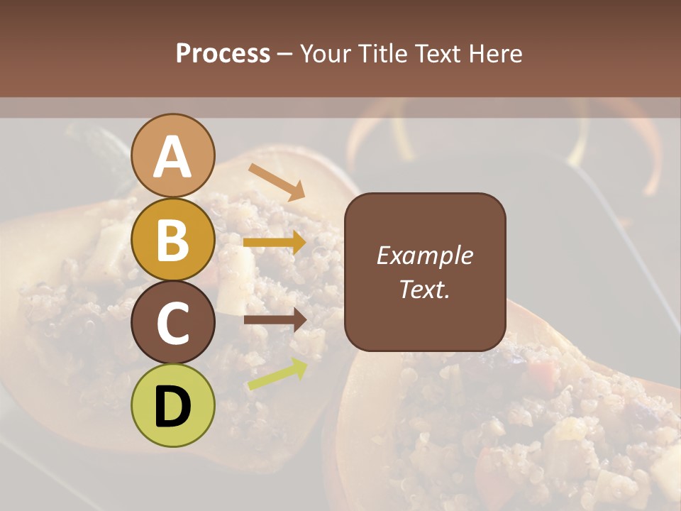 Quinoa Squash Stuffed PowerPoint Template