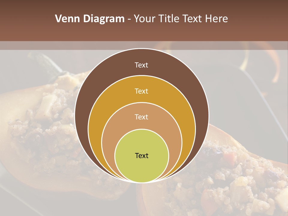 Quinoa Squash Stuffed PowerPoint Template