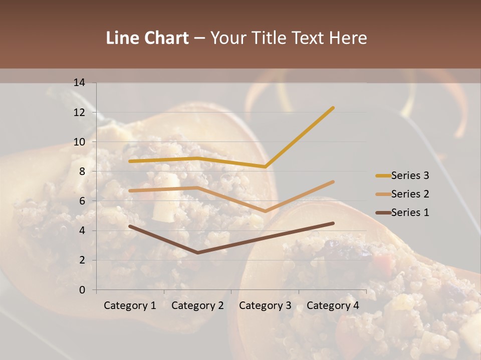 Quinoa Squash Stuffed PowerPoint Template
