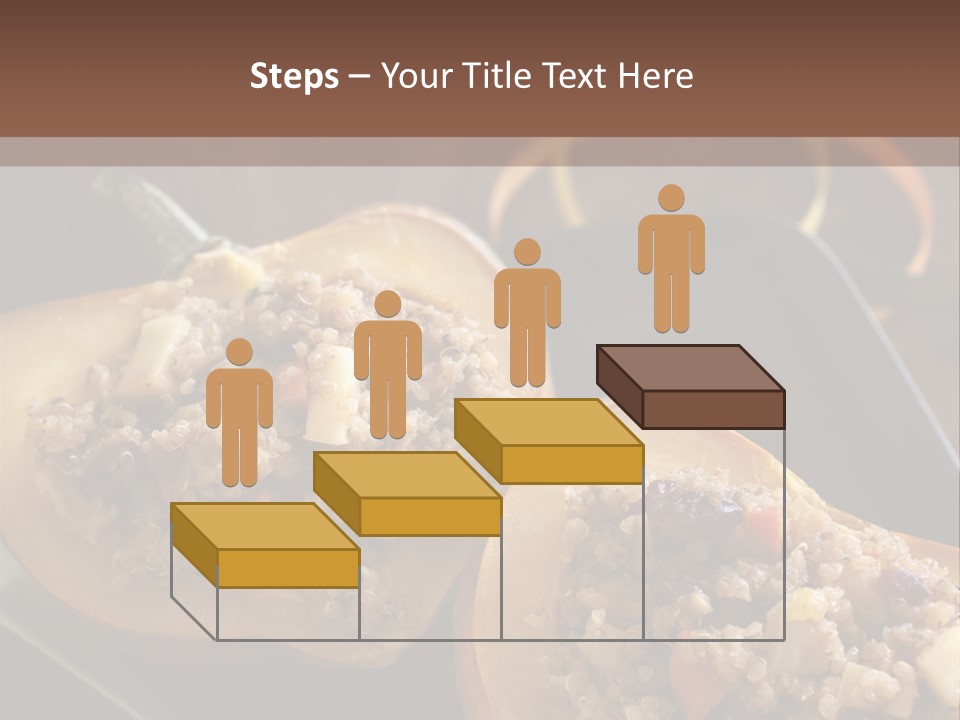 Quinoa Squash Stuffed PowerPoint Template