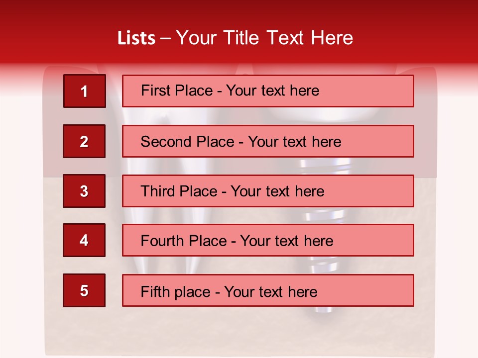Bone Embed Background PowerPoint Template