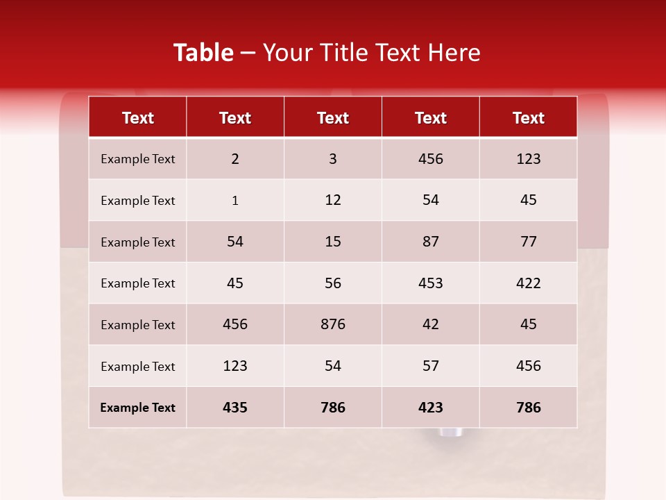 Bone Embed Background PowerPoint Template