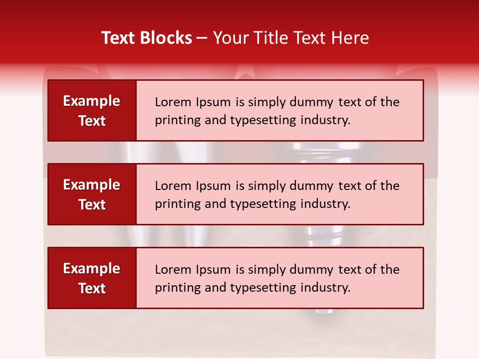 Bone Embed Background PowerPoint Template