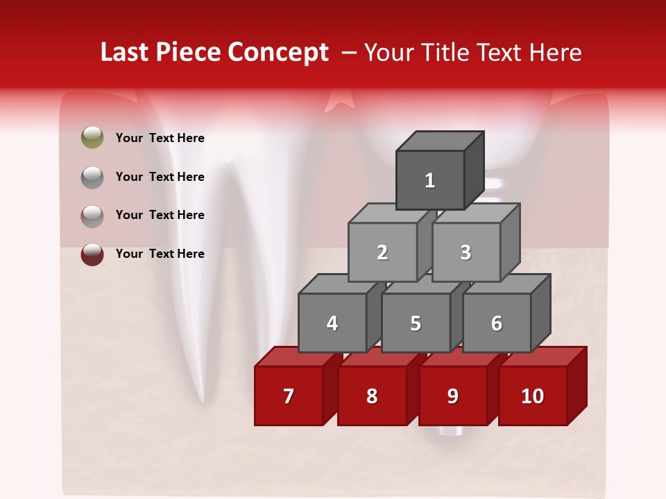 Bone Embed Background PowerPoint Template