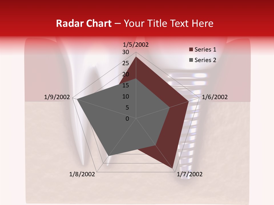 Bone Embed Background PowerPoint Template