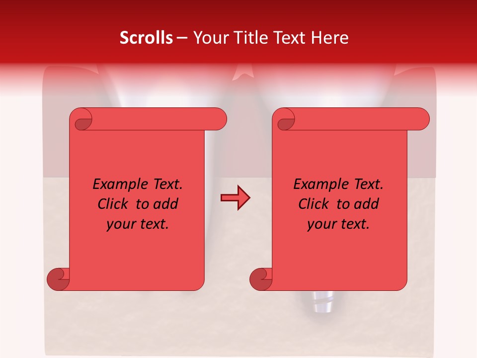 Bone Embed Background PowerPoint Template