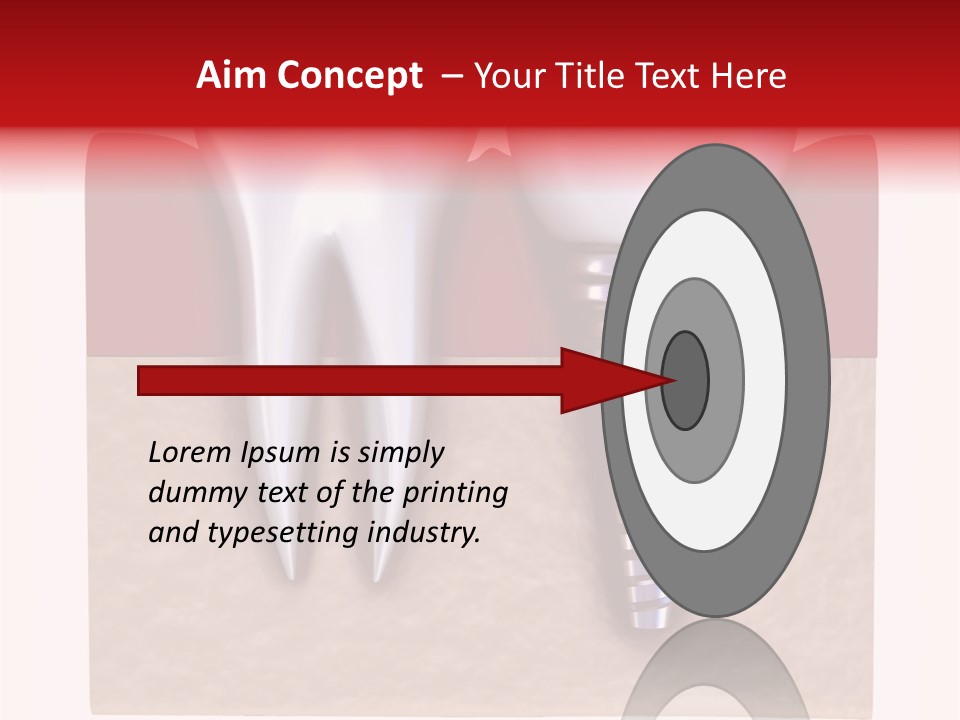 Bone Embed Background PowerPoint Template