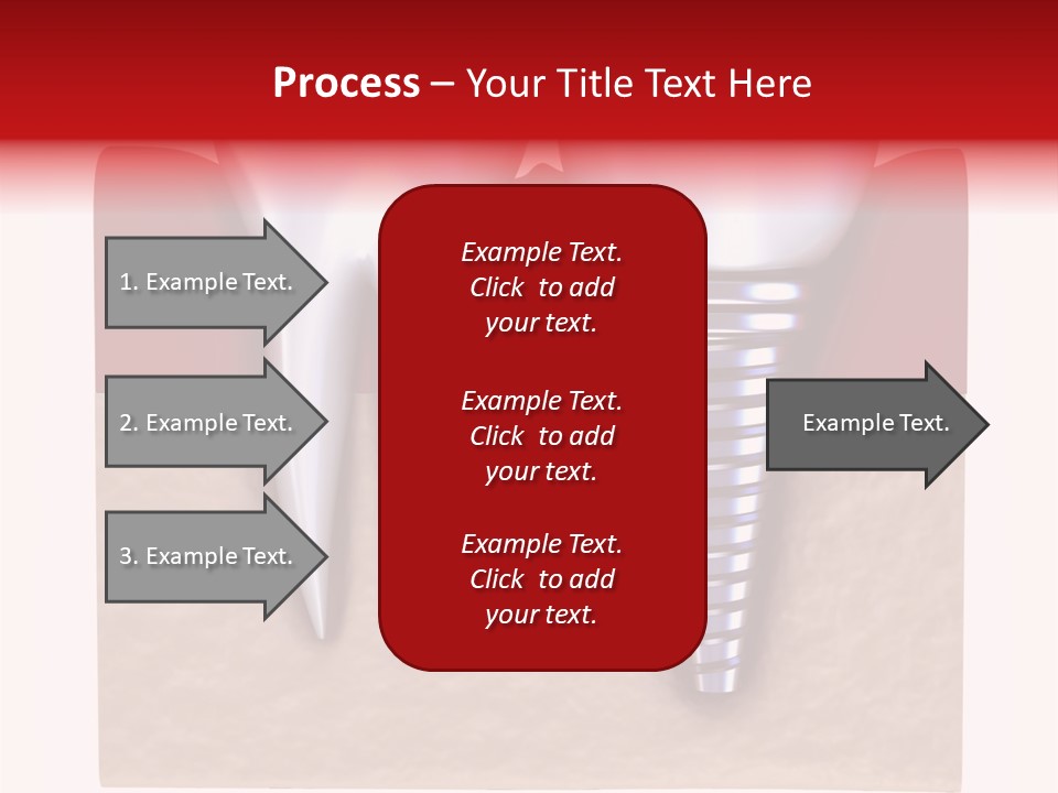 Bone Embed Background PowerPoint Template