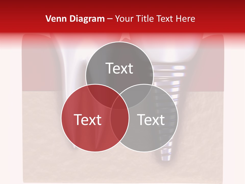 Bone Embed Background PowerPoint Template