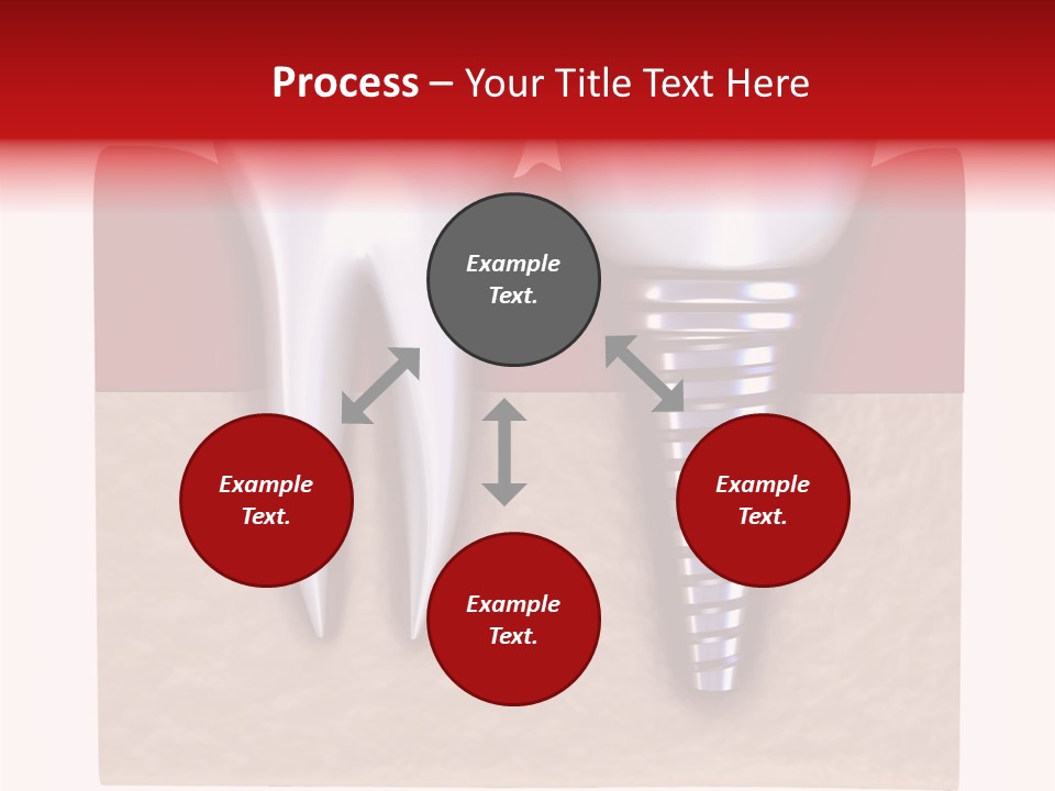 Bone Embed Background PowerPoint Template