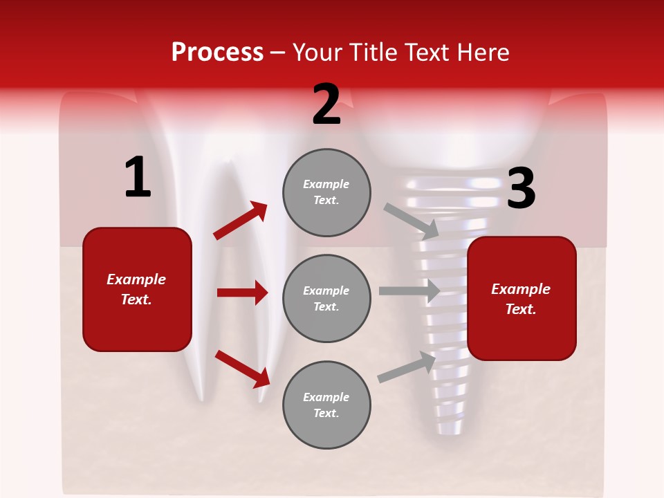 Bone Embed Background PowerPoint Template