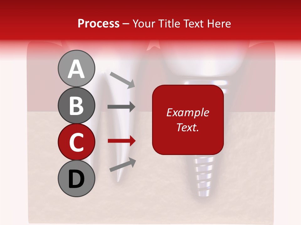 Bone Embed Background PowerPoint Template