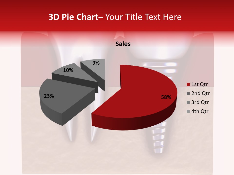 Bone Embed Background PowerPoint Template