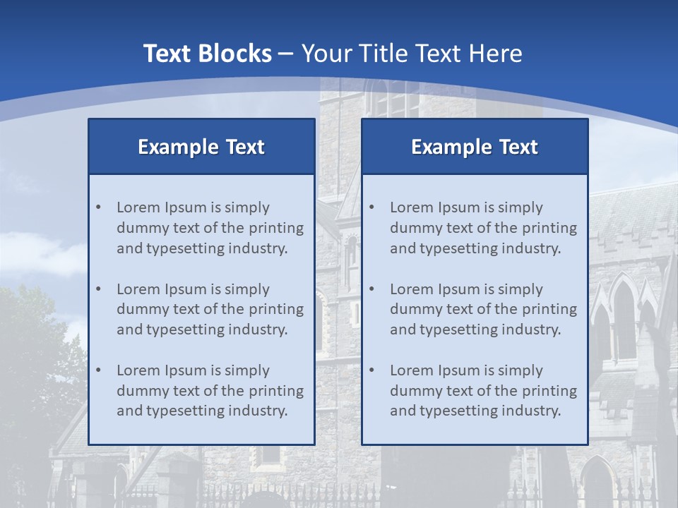 Saint Colorful Urban PowerPoint Template