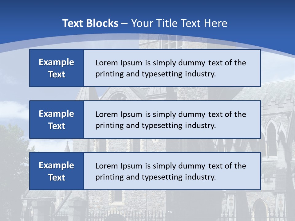 Saint Colorful Urban PowerPoint Template