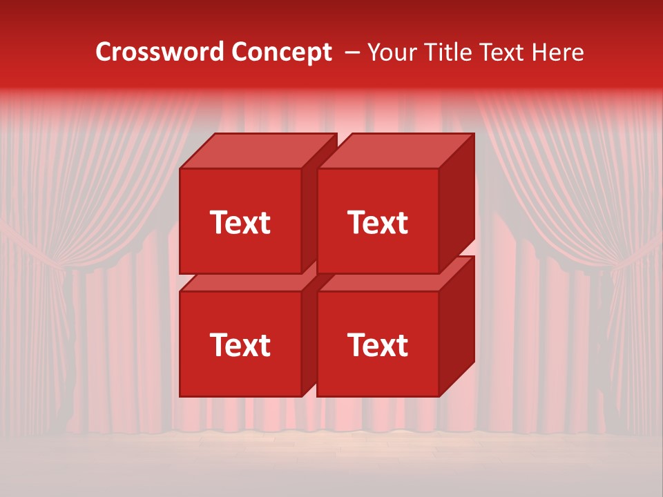 Decoration Comedy Actor PowerPoint Template