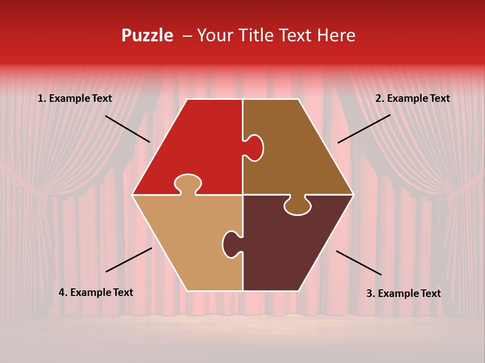 Decoration Comedy Actor PowerPoint Template