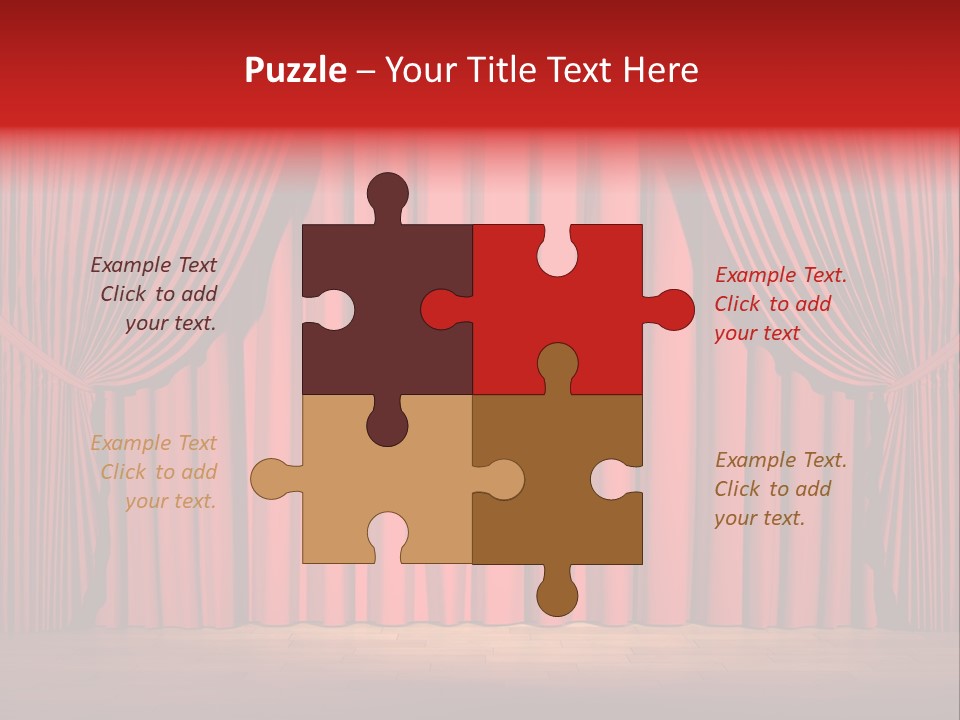 Decoration Comedy Actor PowerPoint Template