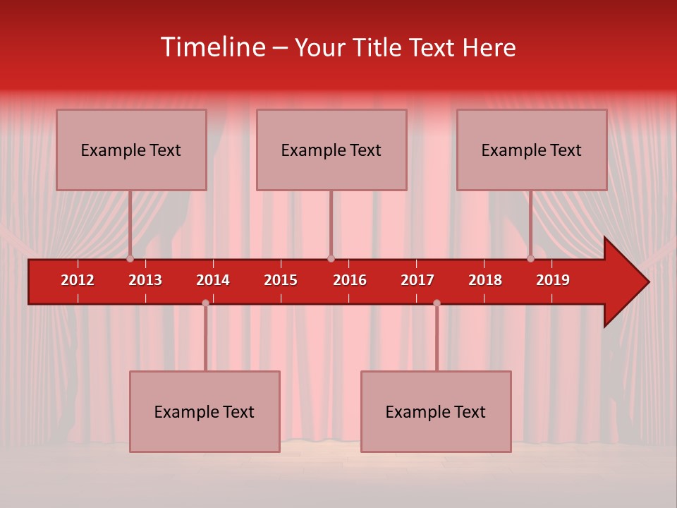 Decoration Comedy Actor PowerPoint Template