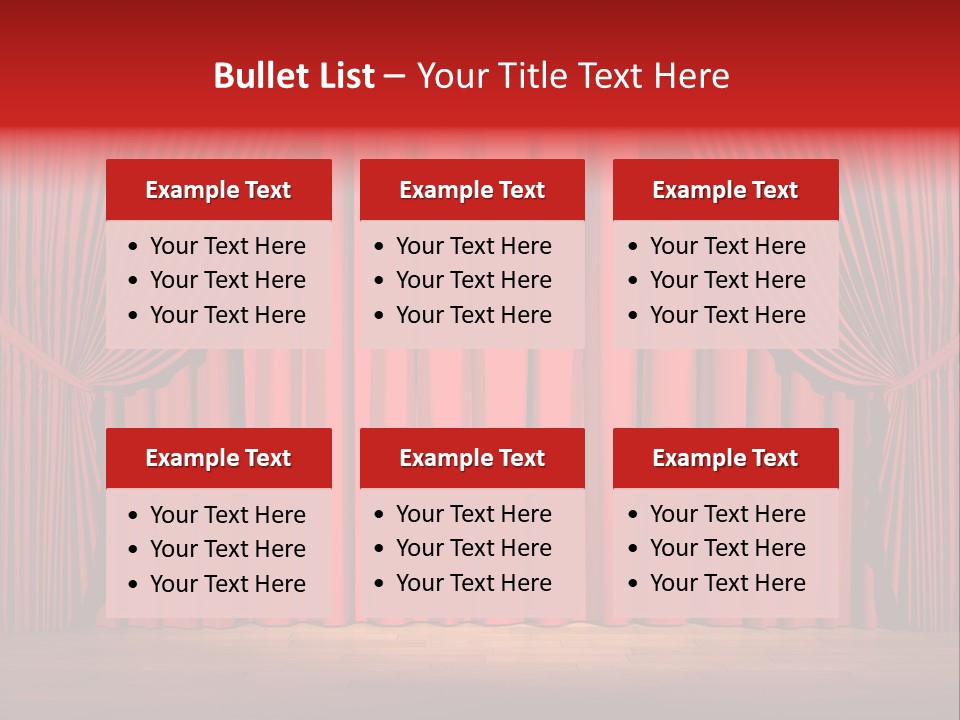 Decoration Comedy Actor PowerPoint Template