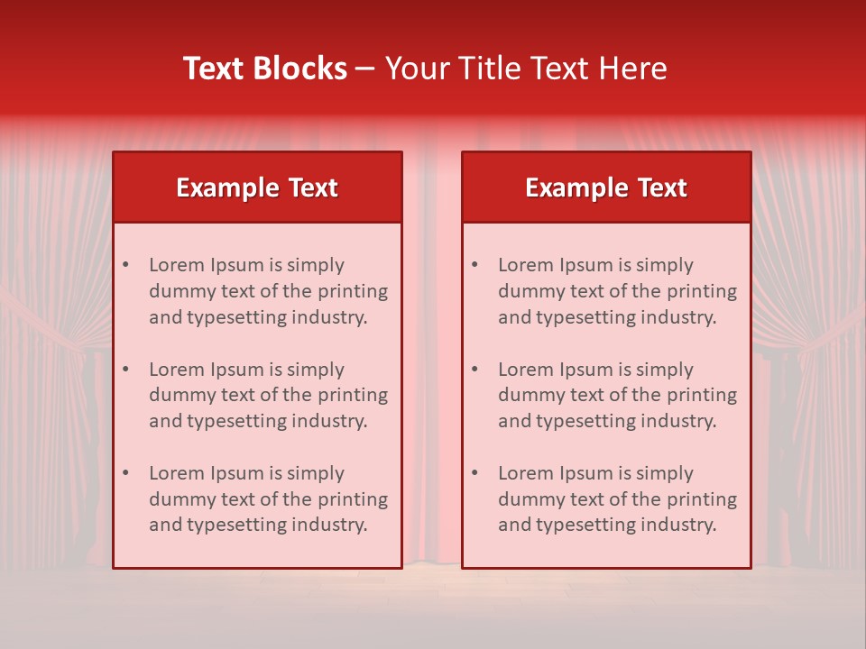 Decoration Comedy Actor PowerPoint Template