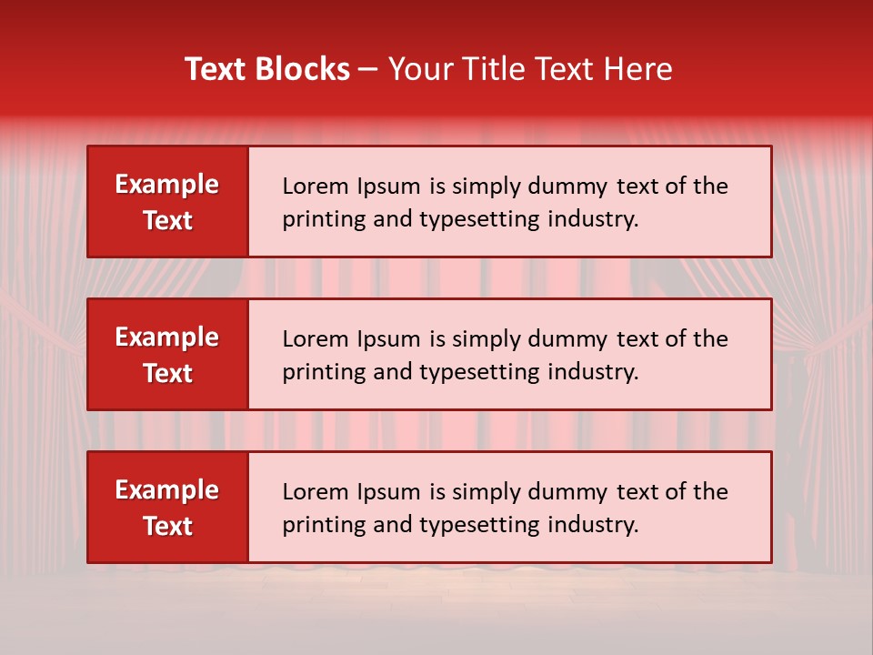 Decoration Comedy Actor PowerPoint Template