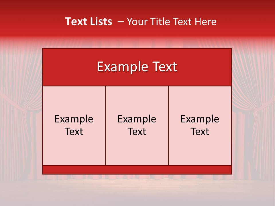 Decoration Comedy Actor PowerPoint Template