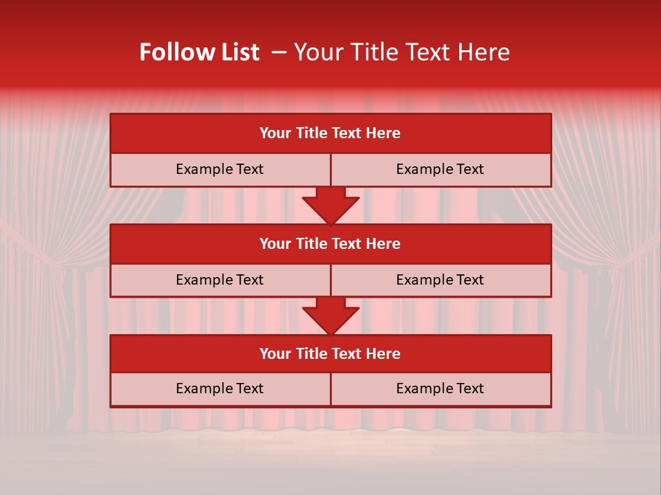 Decoration Comedy Actor PowerPoint Template