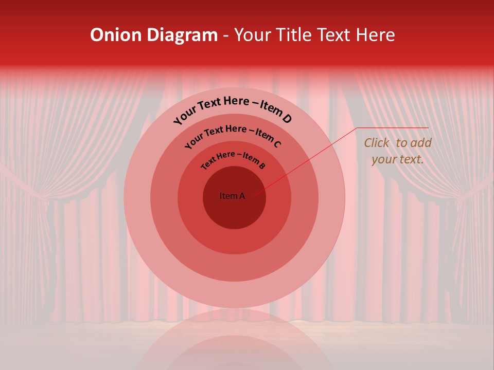 Decoration Comedy Actor PowerPoint Template