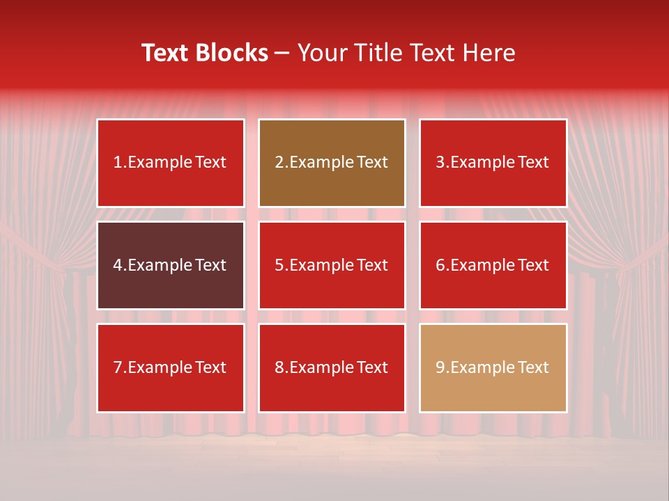 Decoration Comedy Actor PowerPoint Template