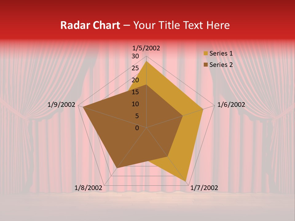Decoration Comedy Actor PowerPoint Template