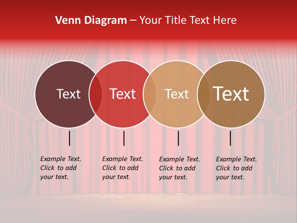 Decoration Comedy Actor PowerPoint Template