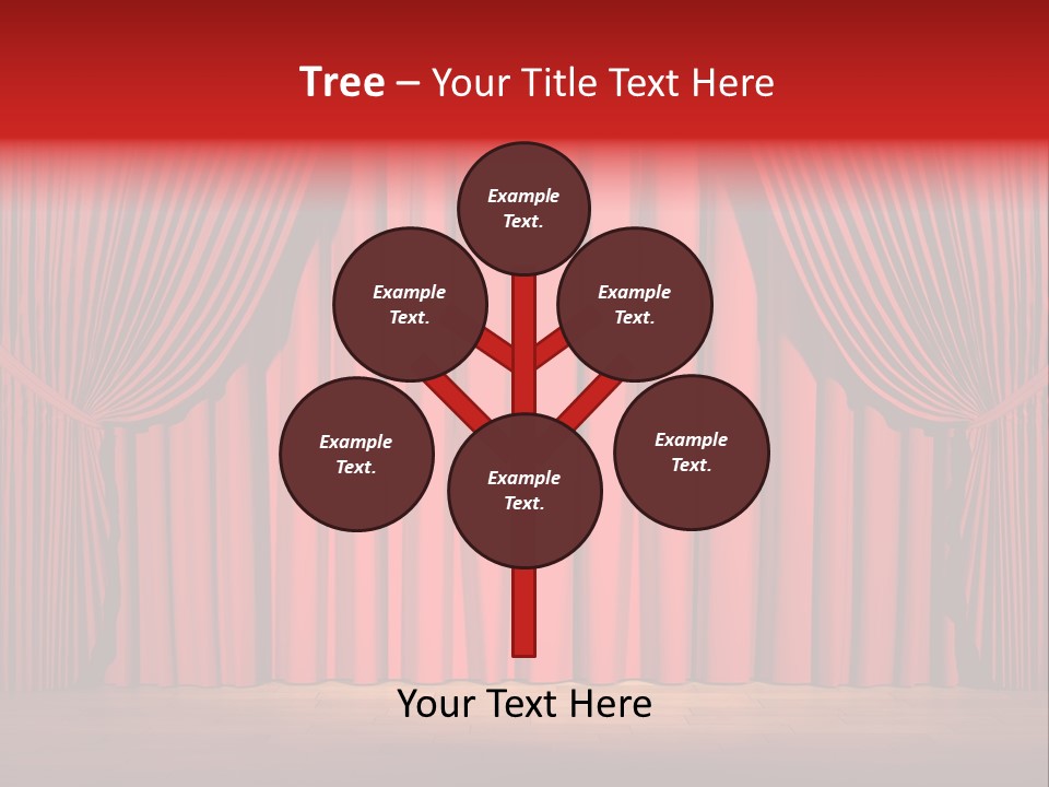 Decoration Comedy Actor PowerPoint Template