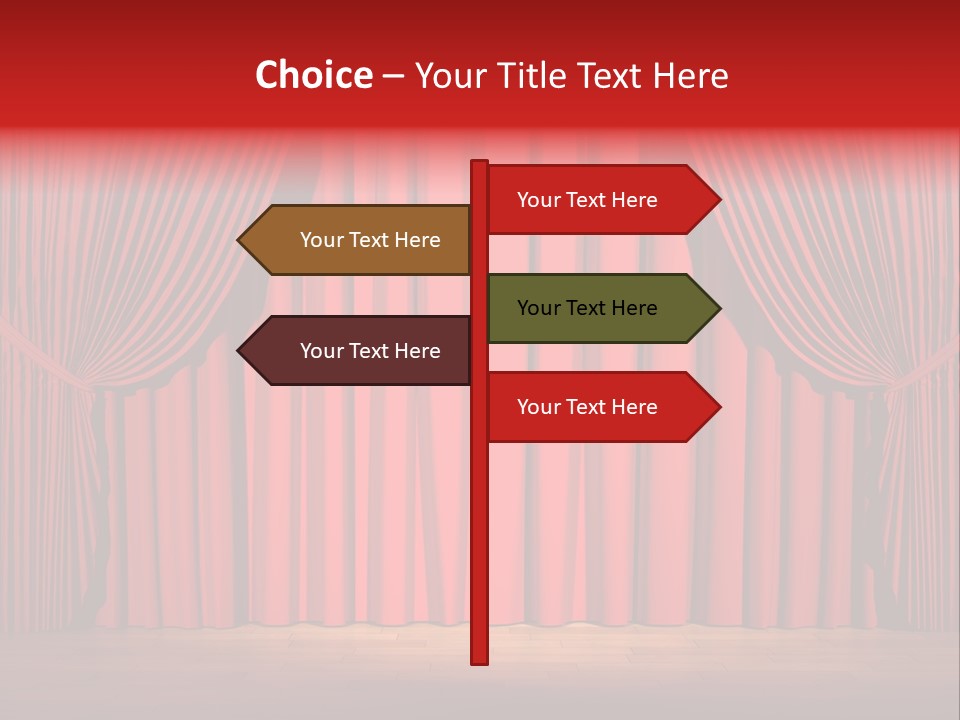 Decoration Comedy Actor PowerPoint Template