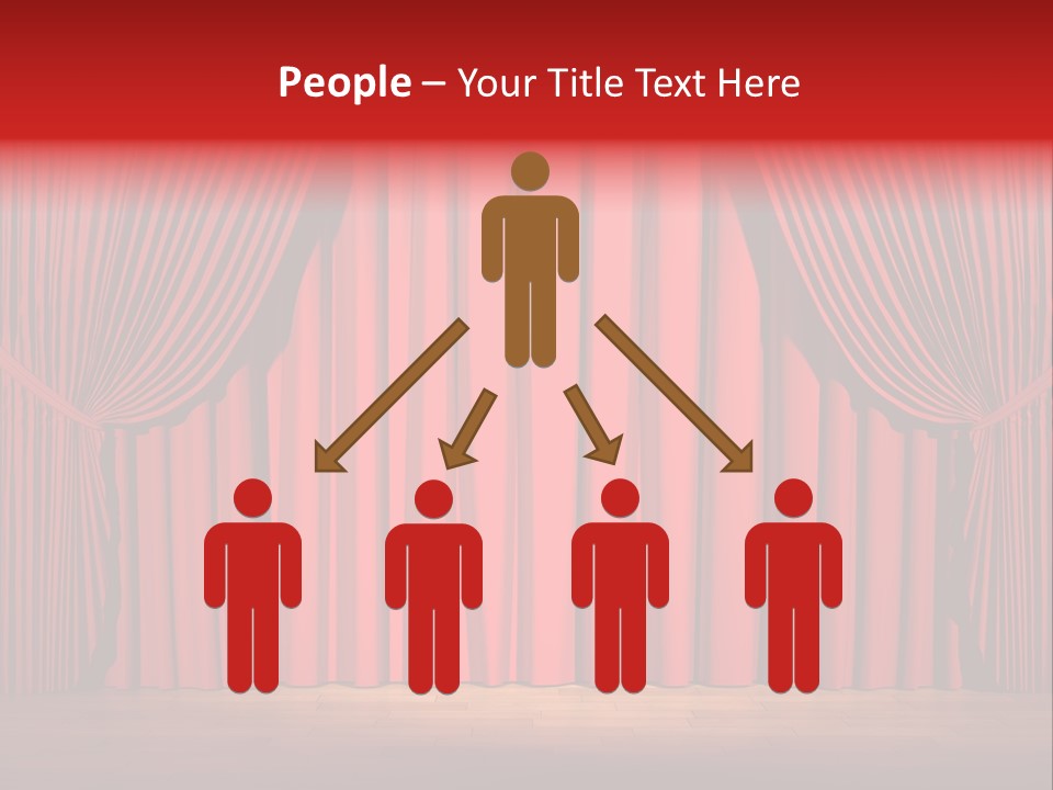 Decoration Comedy Actor PowerPoint Template