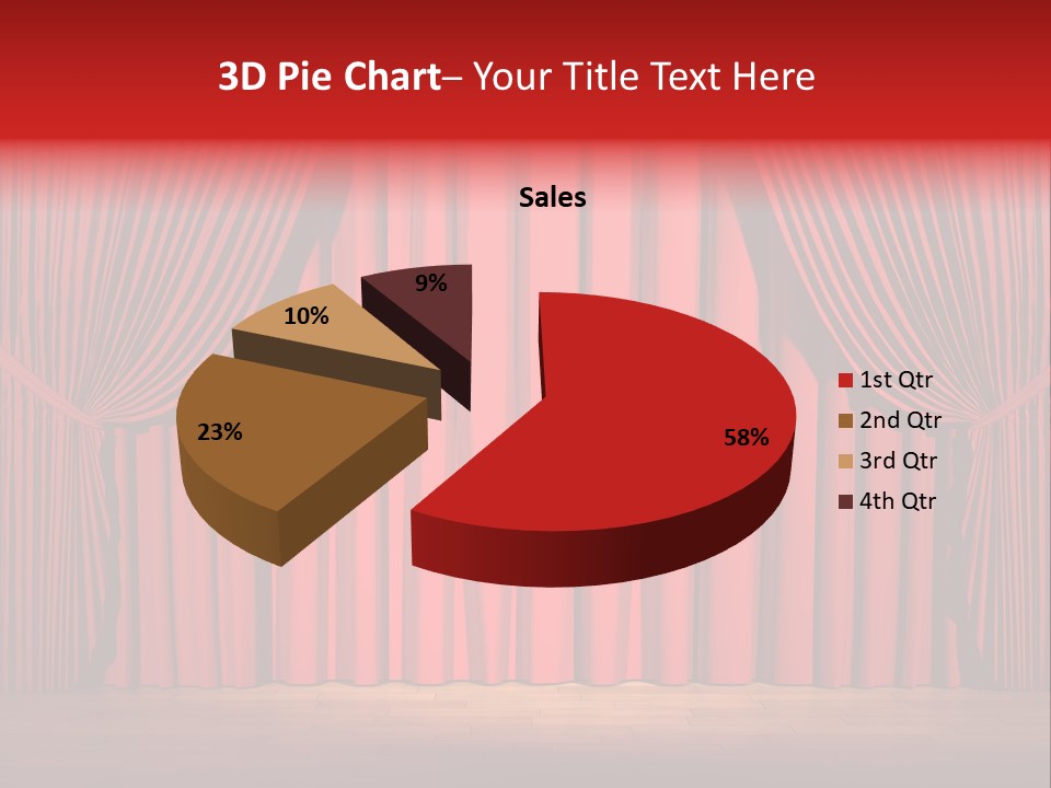 Decoration Comedy Actor PowerPoint Template