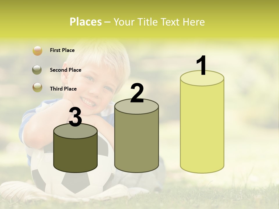 Leisure Blond Summer PowerPoint Template