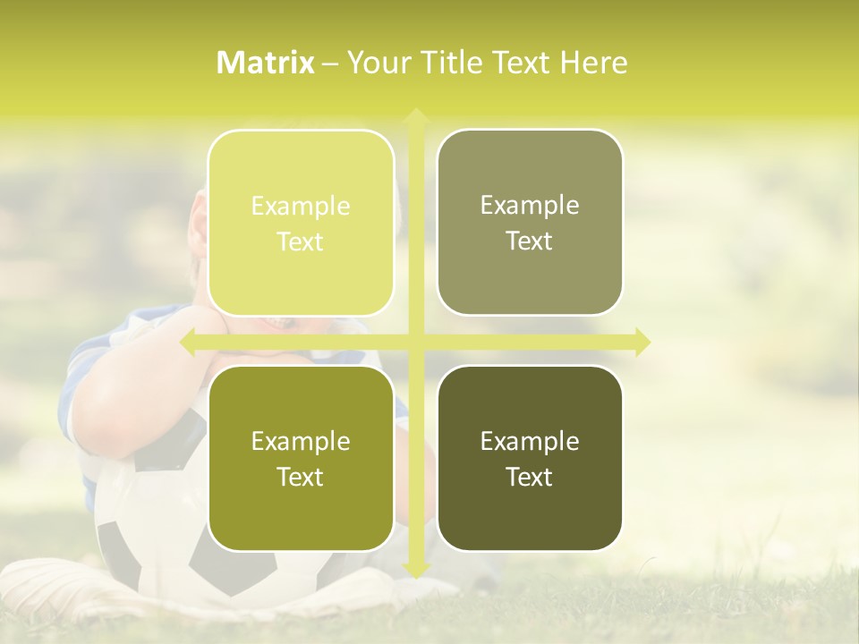 Leisure Blond Summer PowerPoint Template